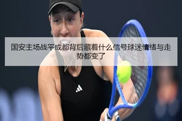 国安主场战平成都背后藏着什么信号球迷情绪与走势都变了